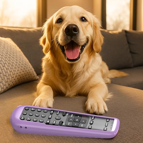 3PACK Case for DirecTV Remote, Cover for AT&T TV Now Receiver C71KW / RC82V Voice Remote Control Skin Sleeve Purple Blue Red - color: Red Blue and Purple