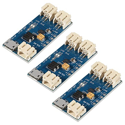 ACEIRMC CN3065 Mini Solar Lipo Charger Board Lithium Battery Charge Chip Micro USB DIY Outdoor Application Kit Charging Board Module (3pcs) - color: 3pcs