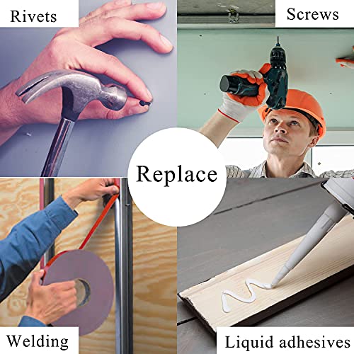 3M Double Sided Tape Heavy Duty Mounting Tape Strong Adhesive Tape Waterproof Foam Tape Picture Hanging Strips for LED Strip Light Indoor and Outdoor (2in X 10ft) - size: 2in x 9.85ft