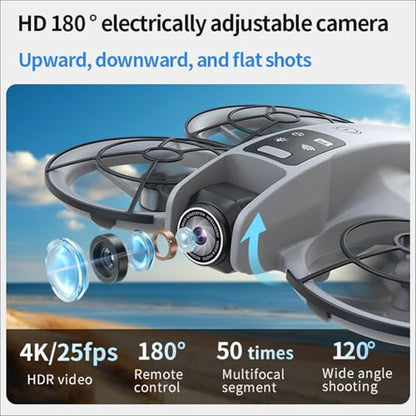 K200 Big Brushless Motor Drone, Screen Controlle, Two-batteries. - color: 2 batteries - Black