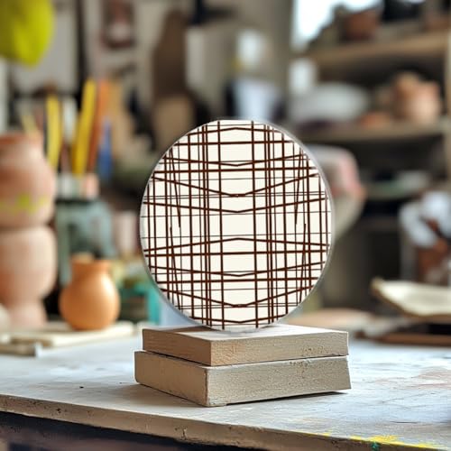 CHGCRAFT 4 Pcs 4 Styles Wood Print Polymer Clay Texture Sheets, 5.5x5.5inch - style: Wood Print