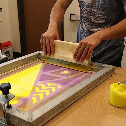 Ecotex® Water Based Screen Printing Ink Fluorescent Set (6 Color, 8 oz.) - size: 8 fl oz