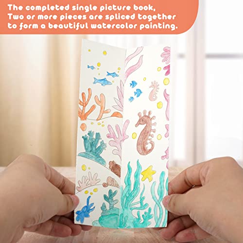 Cavnewt Paint with Water Coloring Book for Kids - color: 1Pack Animal Forest