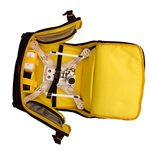 ACPRO1500W Water Resistant Drone Backpack Carrying Case For DJI Mavic, Yuneec, And Parrot Drones, Controllers, And Accessories