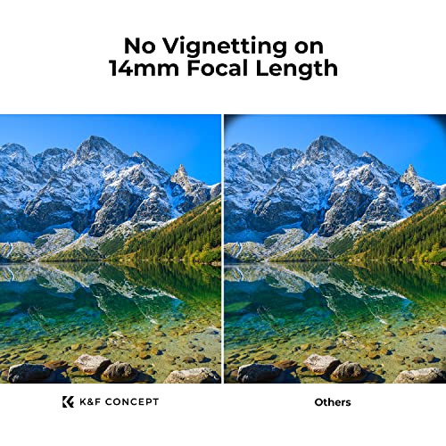 K&F Concept 37mm Circular Polarizer Lens Filter Ultra-Slim Optical Glass - size: 37mm