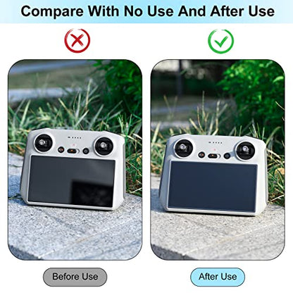 Skyreat Anti-Glare Matte Screen Protector For DJI Mini 5 Pro/Mini 4 Pro/Mini 3 / Air 3s Drone Accessories with DJI RC/RC 2 Remote Controller (2 Pack)