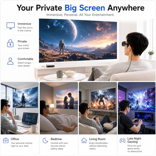 Guermok HDMI to USB C Video Display Adapter, 4.9ft AR Glasses Hub, 4K@60Hz - color: Silver, size: 4.9FT