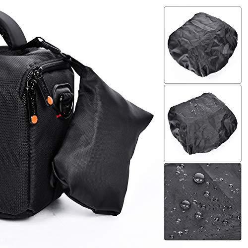 Waterproof Crossbody Camera Bag for Canon Nikon Sony DSLR Mirrorless Camera