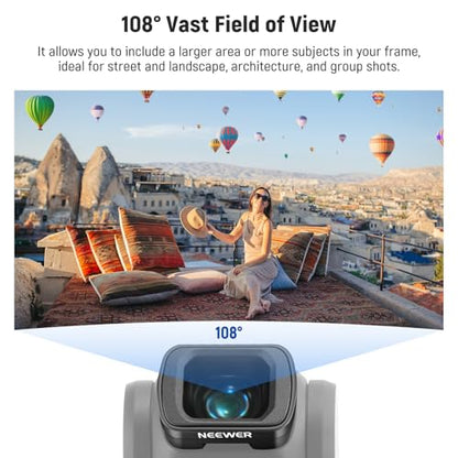 NEEWER Filter Set Compatible with DJI Osmo Pocket 3 / Pocket 4 / Xtra Muse, Variable ND 2-32 + ND64-512 + CPL Filter + 0.75x Wide Angle Lens + Screen Protectors Accessories, FL-B15 - style: 0.75X Wide Angle&CPL&Variable ND Filter Set