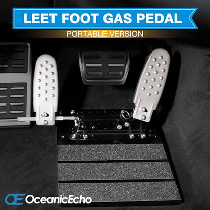 Left Foot Accelerator Gas Pedal for Handicap Drivers Assist - size: Standard-Size