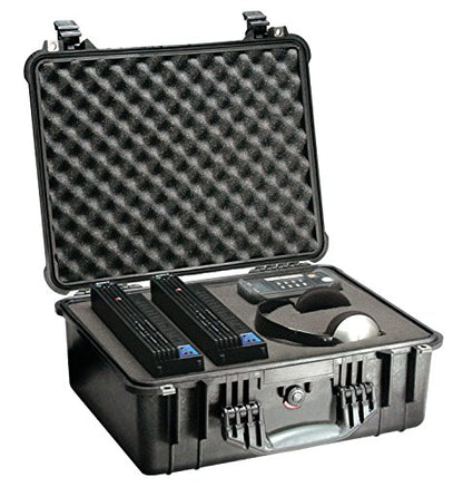 Pelican 1550 Case With Foam (Black) - color: Black