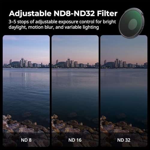 SmallRig 2-in-1 CPL/VND 3-5 Filter for DJI Osmo Action 6-5894 - style: 2-in-1 Filter: VND 3-5 / CPL