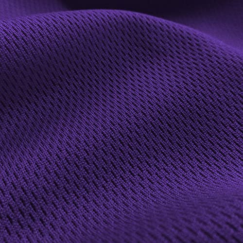 Pico Textiles 1 Yard Bolt Purple Dimple Mesh Athletic Jersey Fabric - color: Purple, size: 1 Yard Bolt