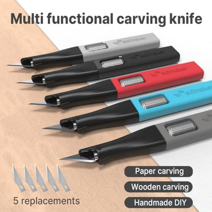 Precision Craft Knife, #11 Blade Storage, 3-Pack Black - color: Black*3pcs