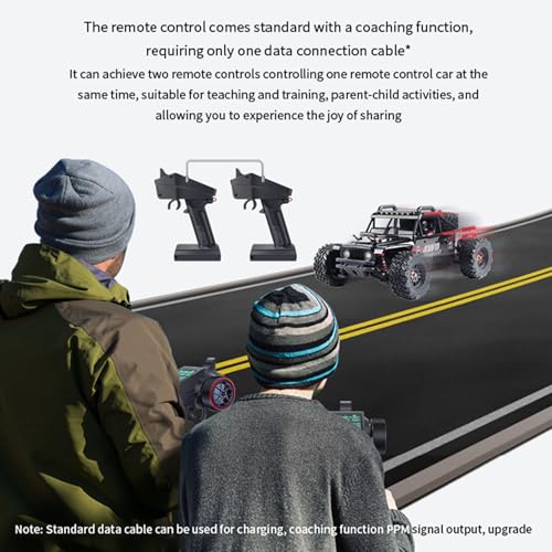 HOTRC CT-8A RC Transmitter and Receiver 8 Channel 2.4ghz Hand Controlled RC Car Boat Tanks Remote Controller Long Distance (Plastic+1RX)
