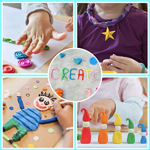 ESSENSON Modeling Clay Kit, 62 Colors, Age 3-12 - color: 62 Colors