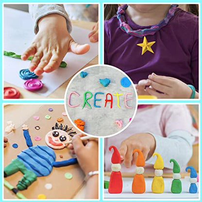 ESSENSON Modeling Clay Kit, 62 Colors, Age 3-12 - color: 62 Colors