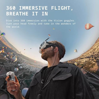 Antigravity A1 Explorer Bundle Drone 8K 360 Camera 3 Batteries | 249g Foldable with Obstacle Avoidance 10km Range Auto Return (DE001-02) + 64GB Card + Landing Pad + More (28pc Bundle)