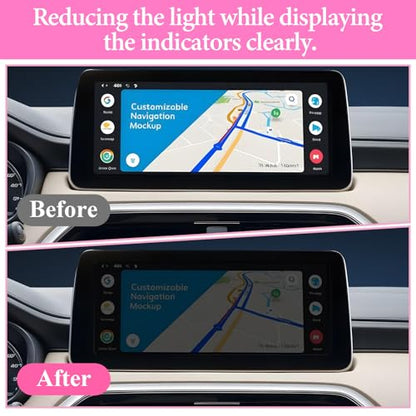 4 Pcs Light Dimming Stickers 8 x 4 Inch LED Blocking Stickers Self-Adhesive Dimming Sheets for Electronics Alarm Clock Monitor