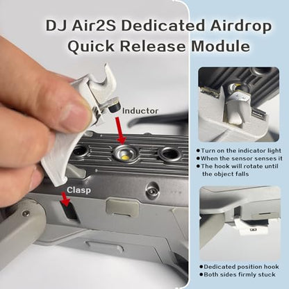 Drone Airdrop Release Module is Suitable For DJI Air2/2S - color: Air 2