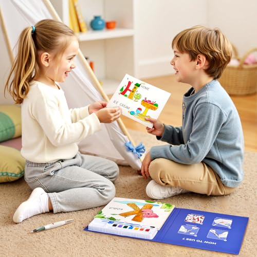 JoyCat Paint with Water Coloring Books for Toddlers (Alphabet) - style: Alphabet