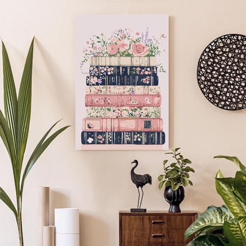 Gemozaic Book Framed Paint by Numbers Kit for Adults with Easel, 8x12 in - color: BKH2382