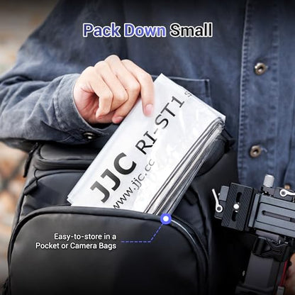 JJC 2 Pcs Camera Rain Coat for DSLR Cameras & Stabilizer,Rain & Dust Sleeve