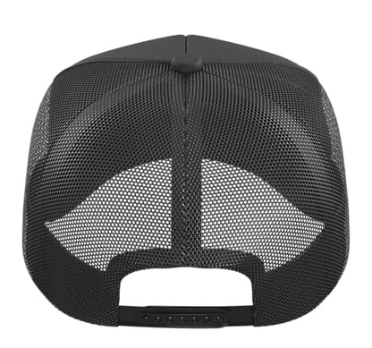 FPV Pilot Drone Racing Quadcopter Freestyle FPV Trucker Hat with Adjustable Mesh Back - color: Black