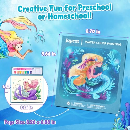 JoyCat Paint with Water Coloring Books for Toddlers (Underwater World) - style: Underwater World