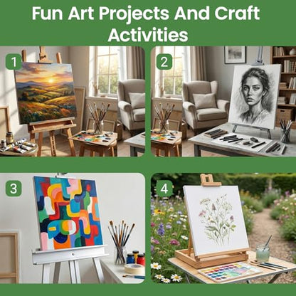 2 Pack 12x12 Inch Canvas Boards - Blank Primed for Painting - size: 12*12 in 2pack