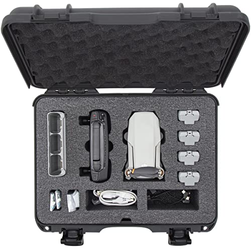 NANUK 910 Waterproof Hard Case with Foam Insert for DJI Mini SE Fly More Kit - Black (910-MAVMSE1)