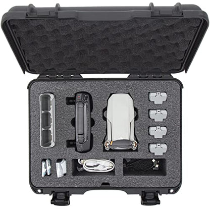 NANUK 910 Waterproof Hard Case with Foam Insert for DJI Mini SE Fly More Kit - Black (910-MAVMSE1)