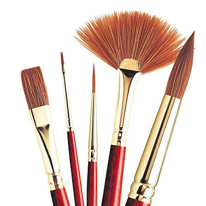 Winsor & Newton Sceptre Gold 606 Flatwash One Stroke Size 3/4 inch - size: #00, style: Round