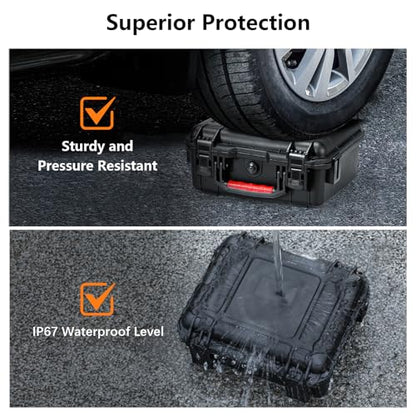 FPVtosky NEO 2 Case, Waterproof HardCase for DJI NEO 2 Fly More Combo Accessories, fits DJI RC-N3 Remote Controller [CASE ONLY]
