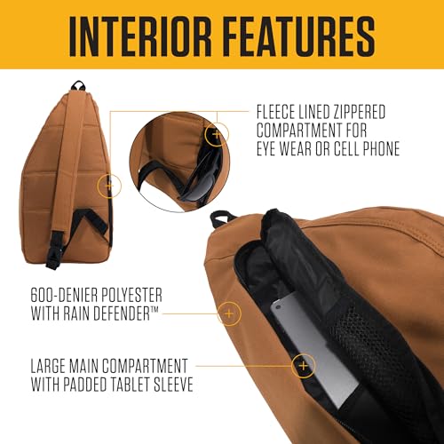 Carhartt Classic 10L Multi-Carry Sling Bag Black - color: Crossbody Backpack (Black)