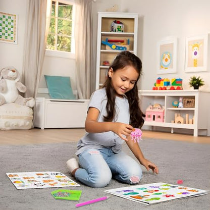 sinceroduct 64 PCS 5D Diamond Sticker Kit, Animals and Dinosaurs - color: 64 Animals