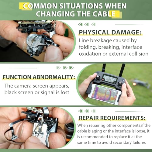 for DJI Mavic Pro Gimbal Flat PCB Ribbon Cable Replacement Mavic Pro Platinum Camera Flexible Cable Drones Accessories Parts with Repair Tools