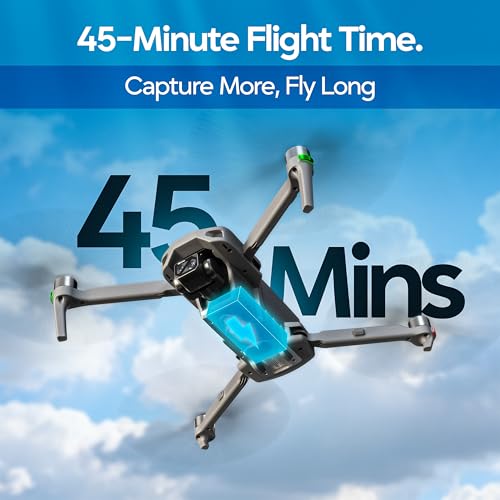 DCX Volo X EZ AI Drone - Drones with 4K Camera & 360° Obstacle Avoidance