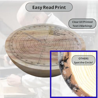 350mm Round Center Finder and Circle Maker - size: 350mm