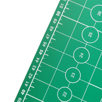 Self Healing Cutting Mat Cutting Plate Cutting Scale Plate Painting Engraving Plate Cutting Table Mat Manual Mat PVC Plate (A1) - size: 48"L x 0.3"W