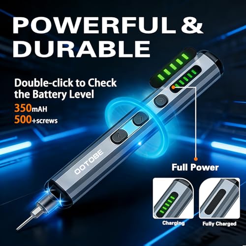 Mini Electric Screwdriver Set, 68-in-1 Cordless Precision Screwdriver Kit, 3.7V Rechargeable with 5 Adjustable Torque & 4 LED Lights, Small Power Tool for iPhone, Laptop, Drone, Glasses & Watch Repair - style: 68 in 1 Precision Electric Screwdriver Kit
