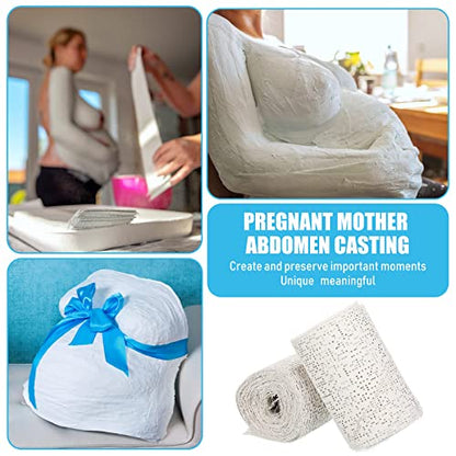 Nuogo 20 Pack Plaster Cloth Gauze Bandage Roll Bulk 5 Yards,4 x 180 Inch