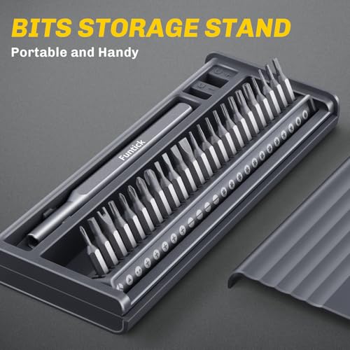 26 in 1 Small Precision Screwdriver Set, Professional Magnetic Mini Repair Tool Kit for Phone, Computer, Watch, Laptop, Macbook, Ring Doorbell, Eyeglass, Electronic, [Bearing Steel] Screw Driver