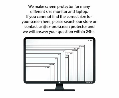 Anti-Glare and Anti Finger Print Screen Protector (3 Pack) for 17.3 Laptop - color: 17.3" Screen Protector