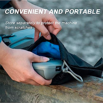 Protective Aircraft Sleeve for DJI Mini 3 Pro/Air 3/Mini 3/Air 2/Mini 2/Mavic Pro Drone,RC Controller Storage Pocket Carring Bag,Holding Fly More Combo Accessories(Drawstring)