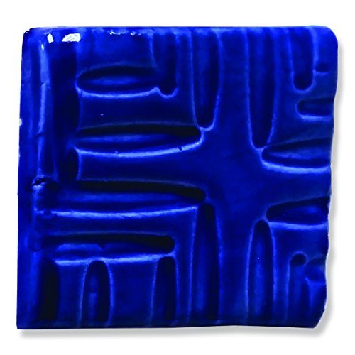Speedball 002013 Stoneware Glaze, Royal Blue, 16 oz - color: Royal Blue