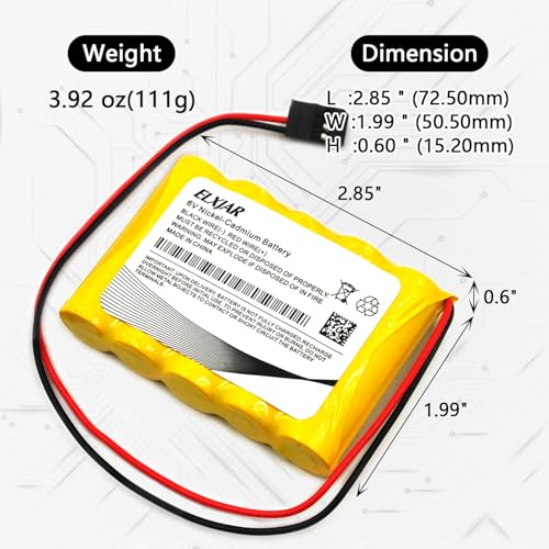 (4-Pack) 6V 800mAh Ni-Cd Receiver Battery for Hitec Futaba JR - color: (4-Pack) 6V 800mAh AA