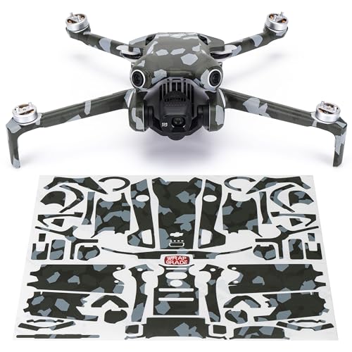 WRAPGRADE Skin Stickers Compatible with DJI Mini 4 Pro | Full Wrap (Army Green Dot Camo) - color: Army Green Dot Camo