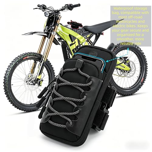 Frame Battery Bag for Ebike, Universal Storage Pouch for Electric Dirt Bike