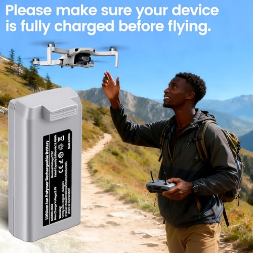 Mini 2, Mini 4K Battery 1 Pack 2400mAh Capacity Intelligent Drone Replacement Battery Maximum Flight time 31 Minutes Compatible with DJI Mini 4K/2/SE/2 SE Drones - size: Mini 4K/2/SE/2 SE Battery*1